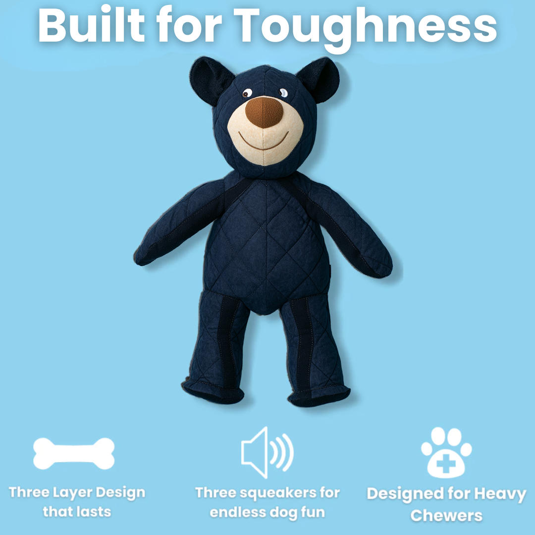 FurryGroom™ Mighty Bear Tough Chewer Buddy