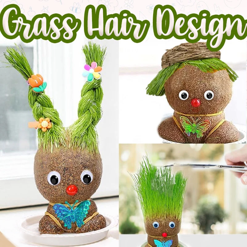 RICPIND™ GrassMate Growing Doll