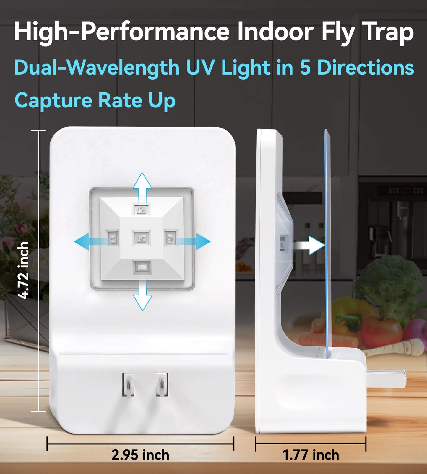 RICPIND® Double-Sided Indoor Flying Insect Trap
