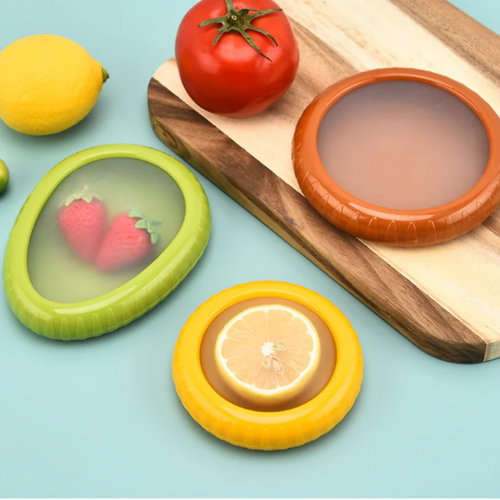Food Wise™ Reusable Silicone Wraps