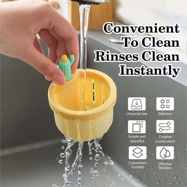 KitchenHarbor™ Cactus Kitchen Sink Drain Strainer