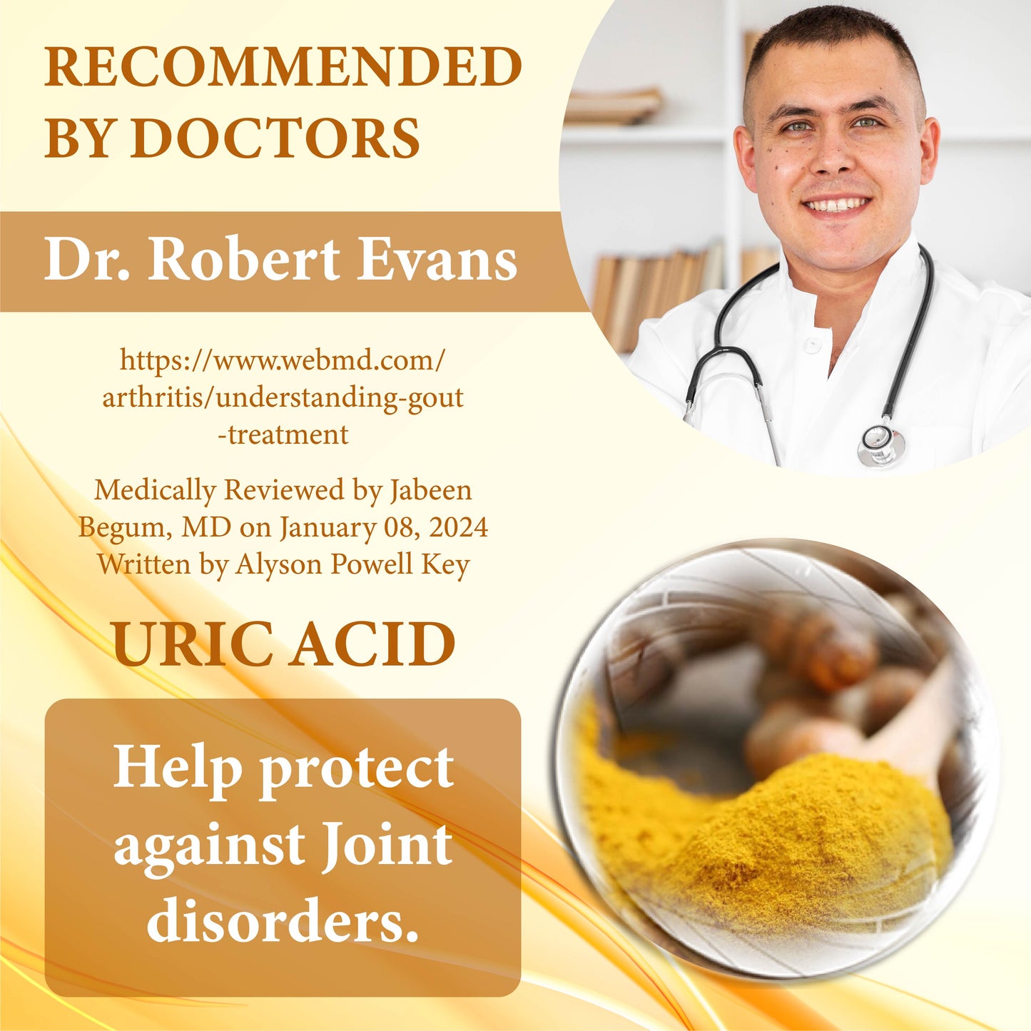 ATTDX™ Bee Venom UricEase JointRelief Cream