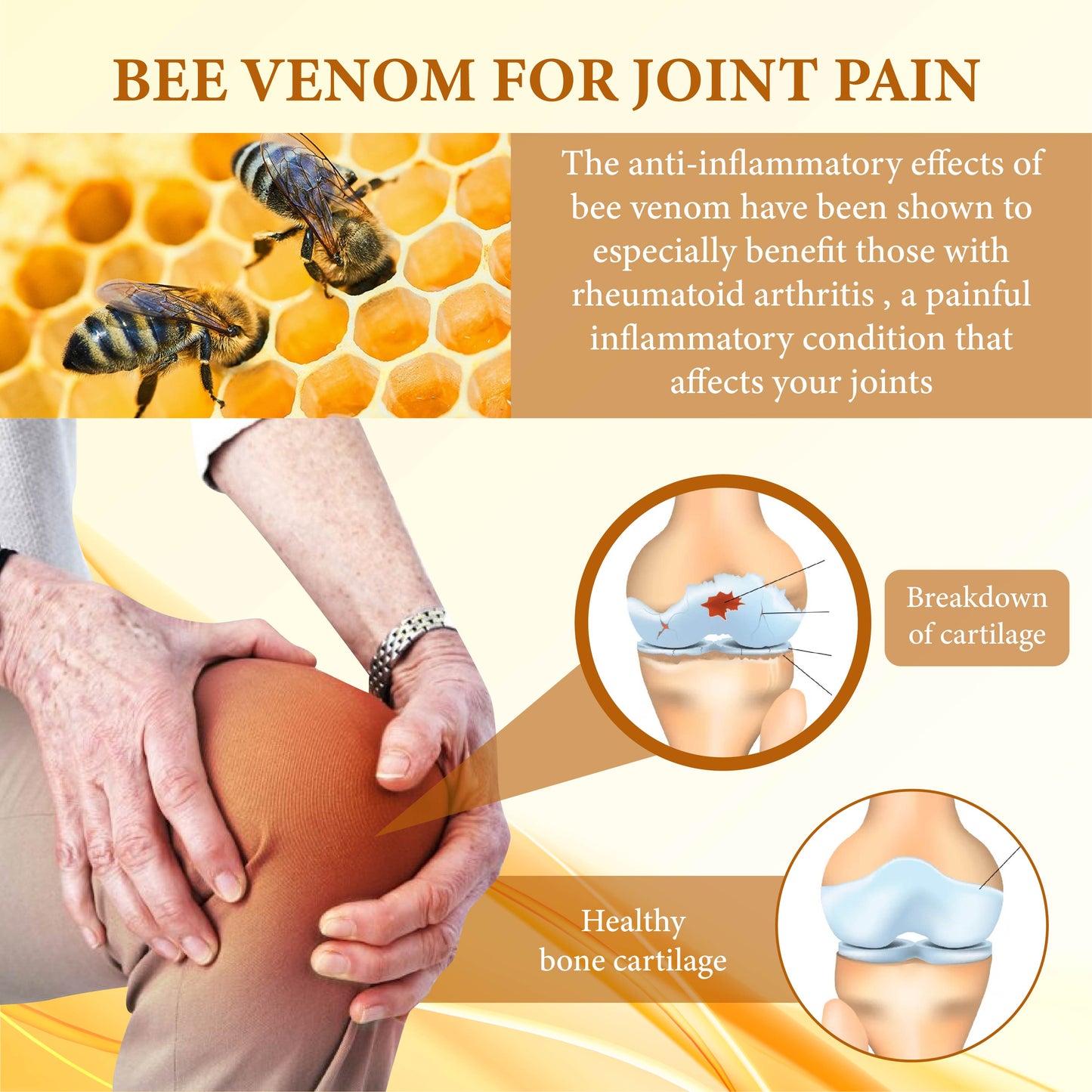 ATTDX™ Bee Venom UricEase JointRelief Cream