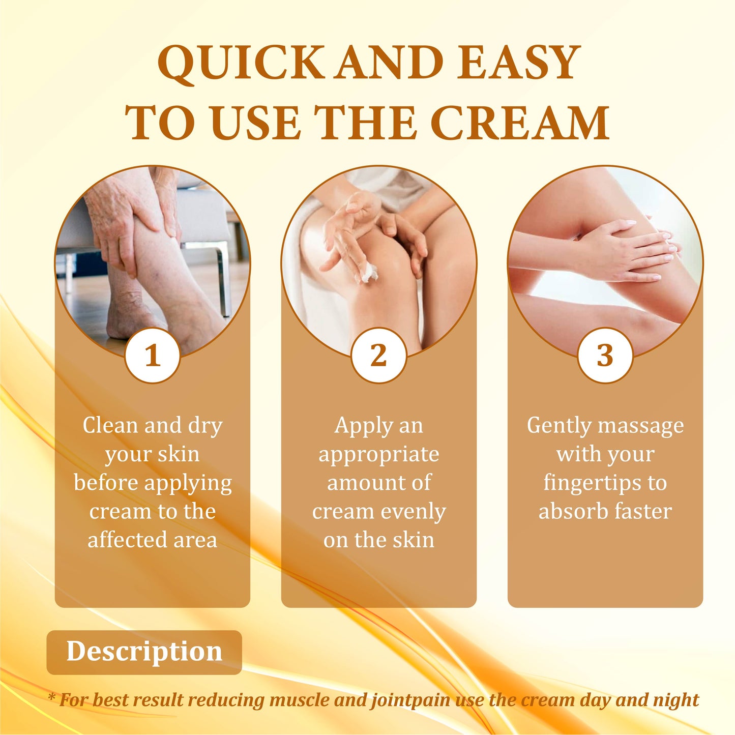 ATTDX™ Bee Venom UricEase JointRelief Cream