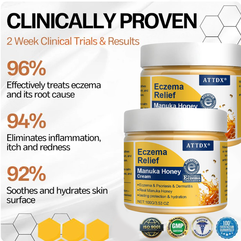 ATTDX® Eczema Relief Manuka Honey Cream