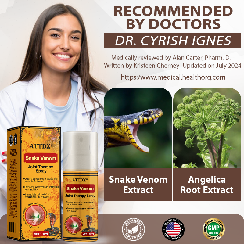 ATTDX® Snake Venom Joint Therapy Spray