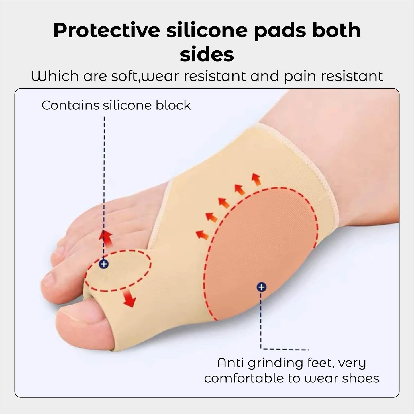 ArthroCareX™ BunionEase Corrector Sock