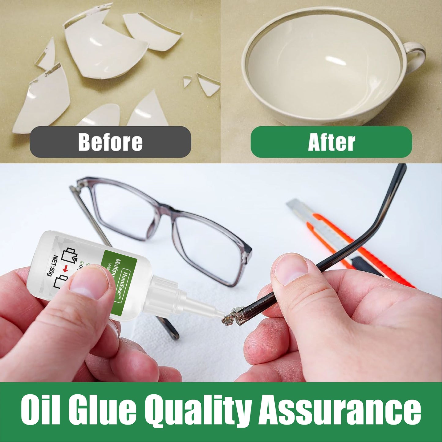 HomiEase™ Multipurpose Glue Welding High-strength Oily Glue