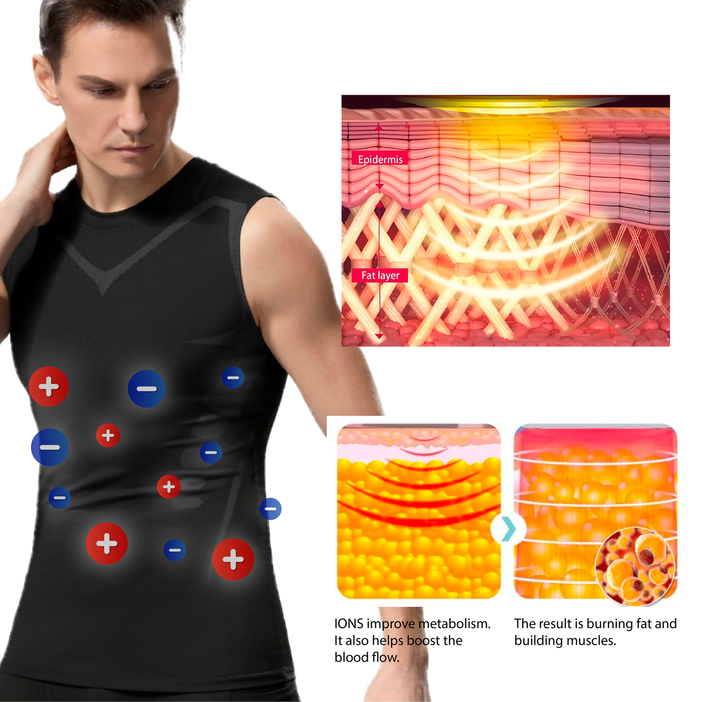 RICPIND™ IONIC Tourmaline PostureCorrector Vest