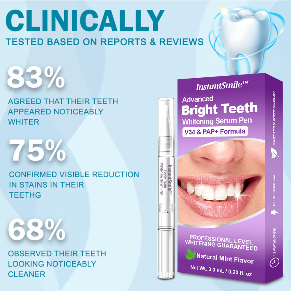 InstantSmile™ Advanced Bright Teeth Whitening Serum Pen