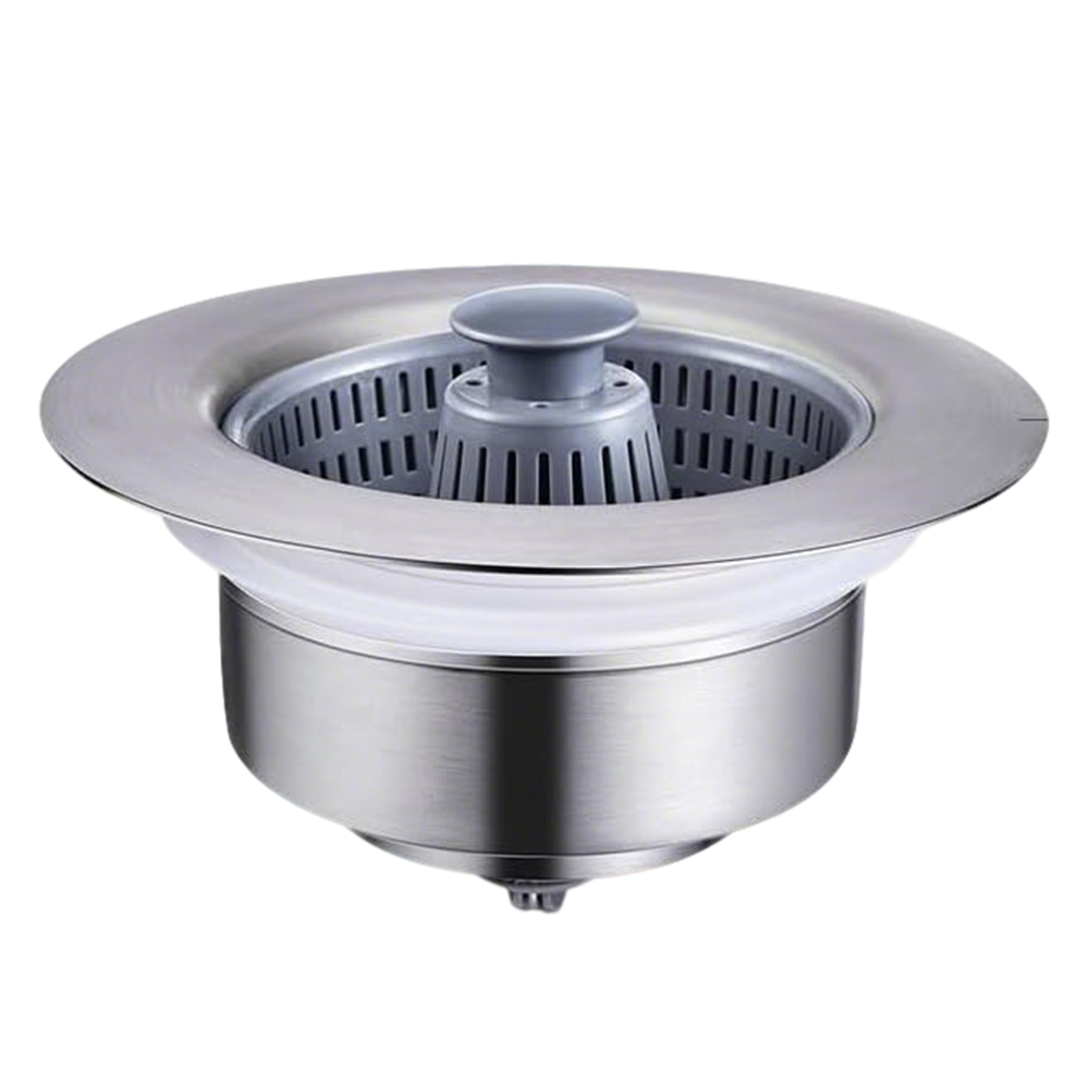 KitchenHarbor™ 3-in-1 Sink Drain Filter and Stopper Combo