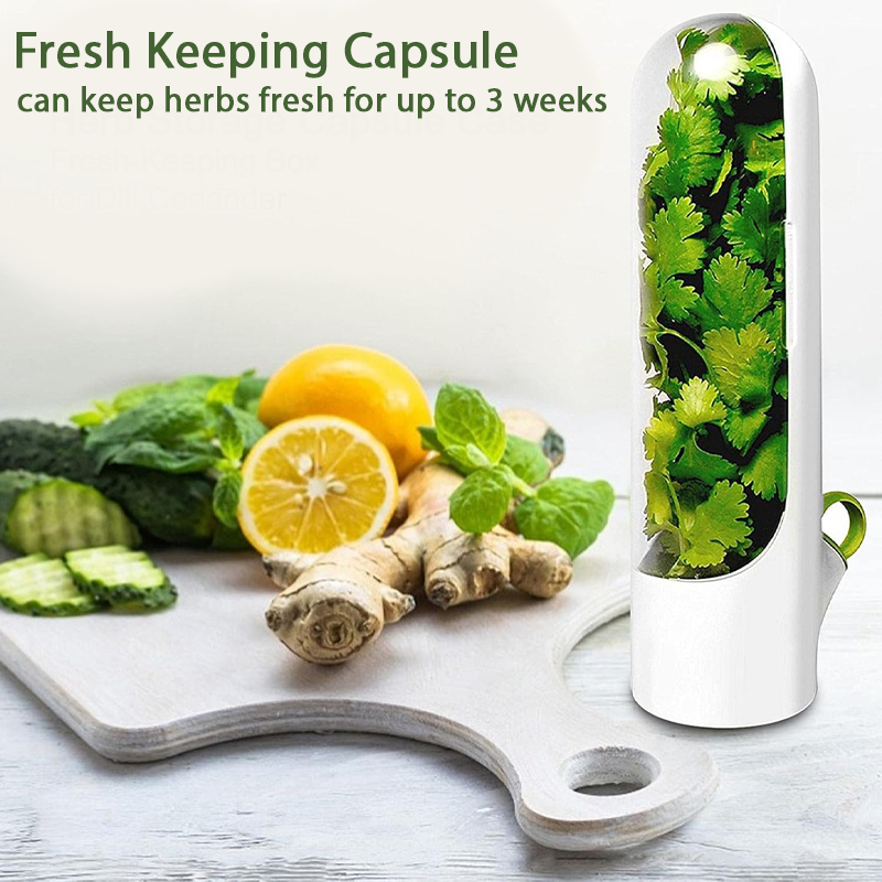 KitchenHarbor™ VeggieSaver Capsule Container
