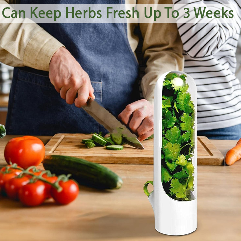 KitchenHarbor™ VeggieSaver Capsule Container