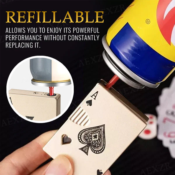 RICPIND™ Poker Ace TurboJet Windproof Lighter
