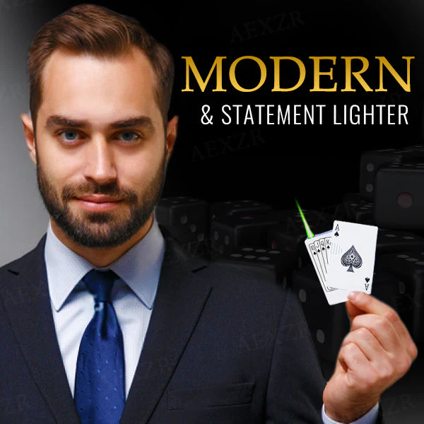RICPIND™ Poker Ace TurboJet Windproof Lighter