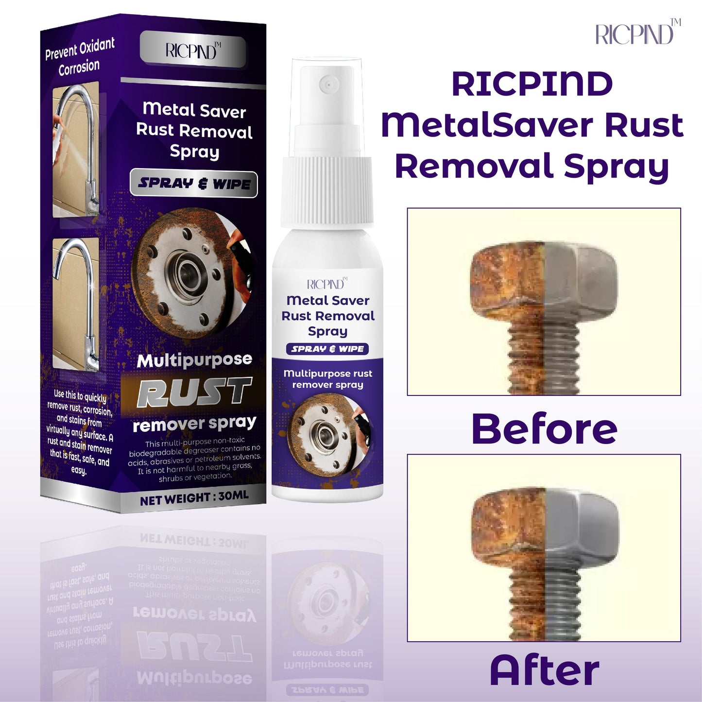 Metal Saver Rust Removal Spray