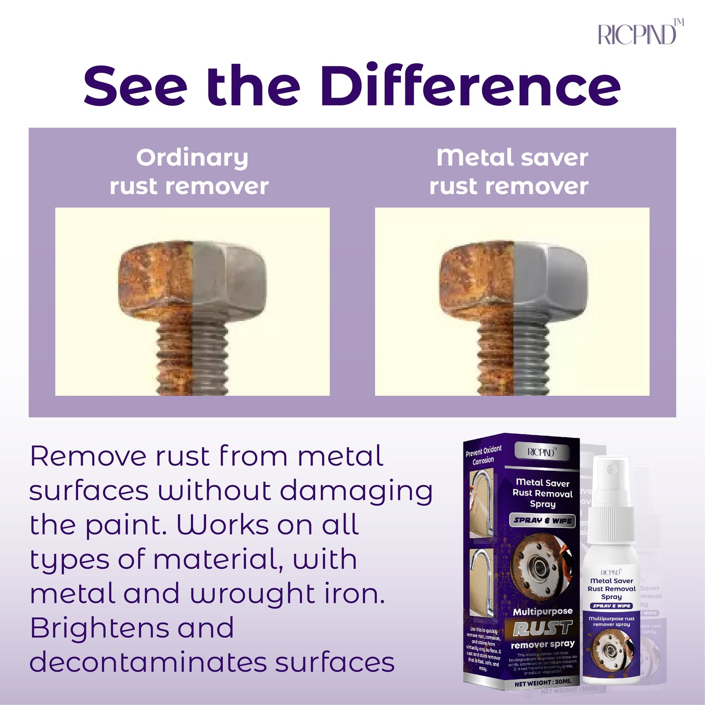 Metal Saver Rust Removal Spray