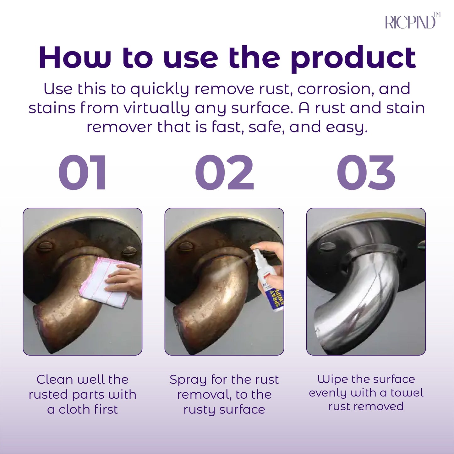 Metal Saver Rust Removal Spray