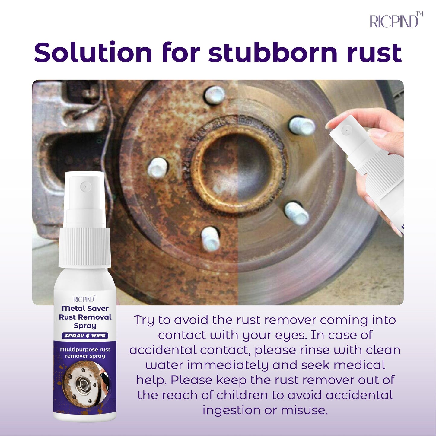 Metal Saver Rust Removal Spray