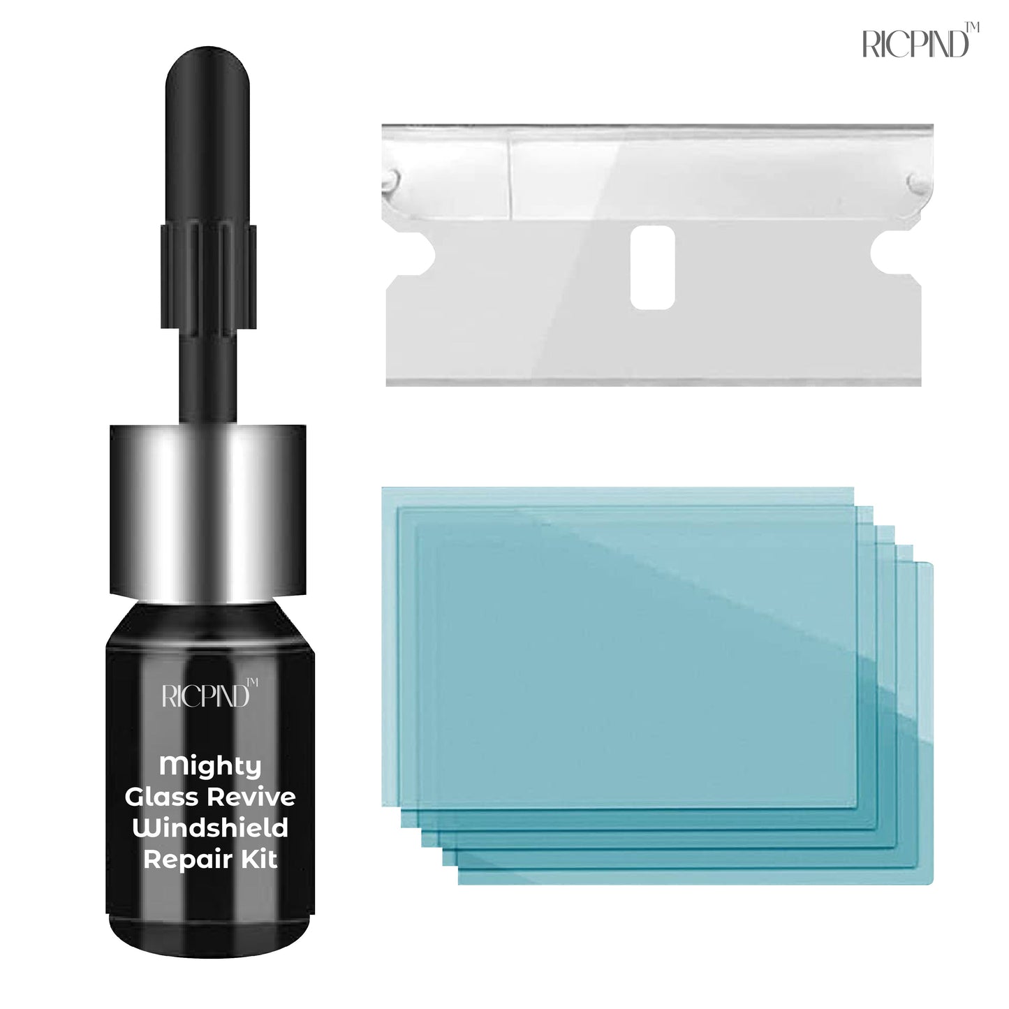 RICPIND™ Mighty Glass Revive Windshield Repair Kit