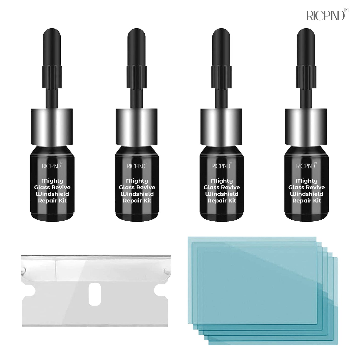 RICPIND™ Mighty Glass Revive Windshield Repair Kit