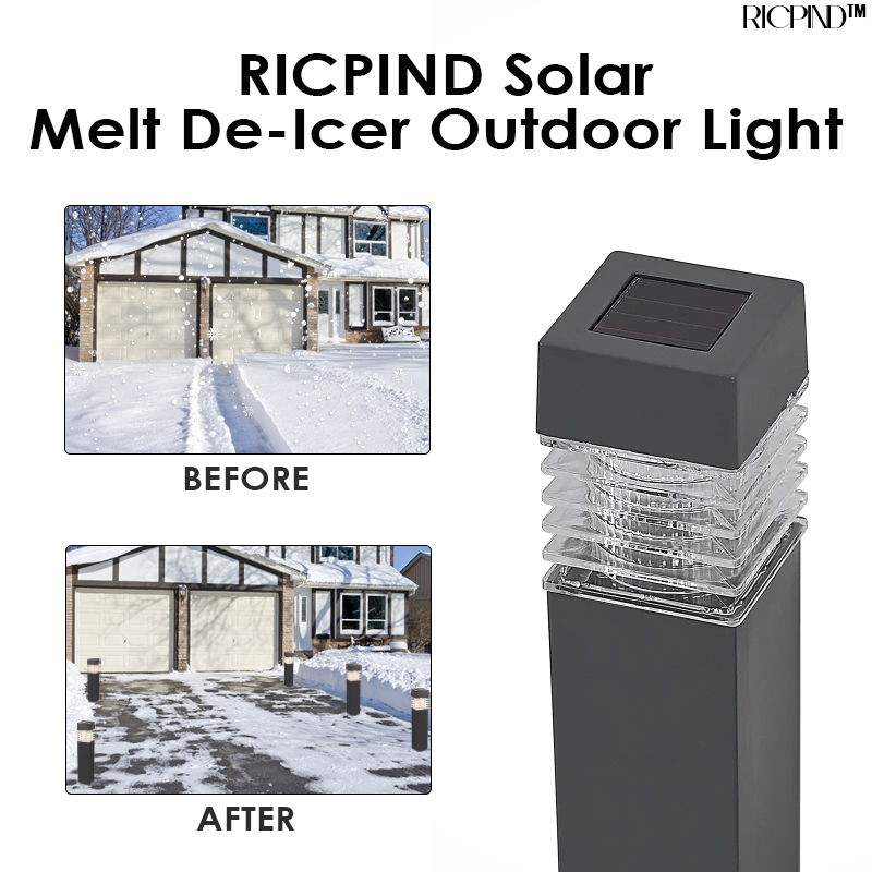 Solar Melt De-Icer Outdoor Light