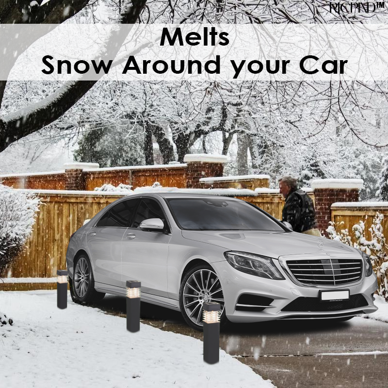 Solar Melt De-Icer Outdoor Light