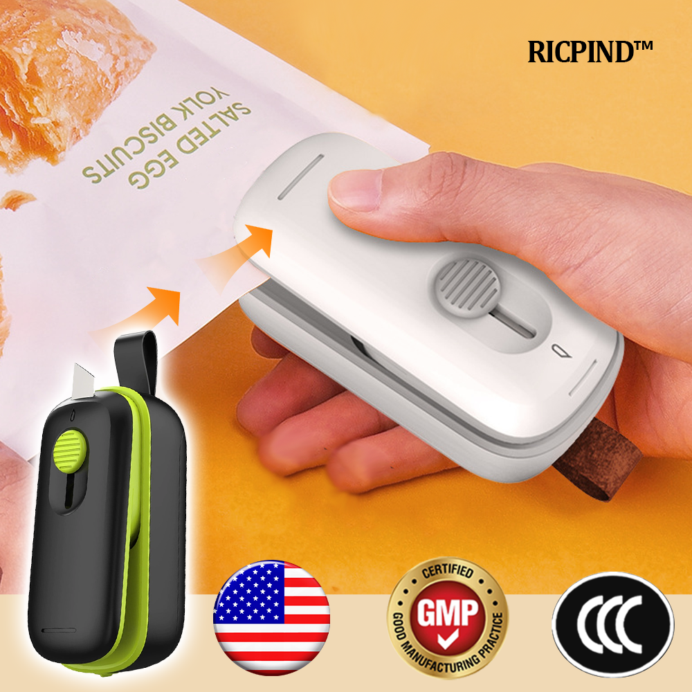 RICPIND™ 2-in-1 Heat Sealer Cutter