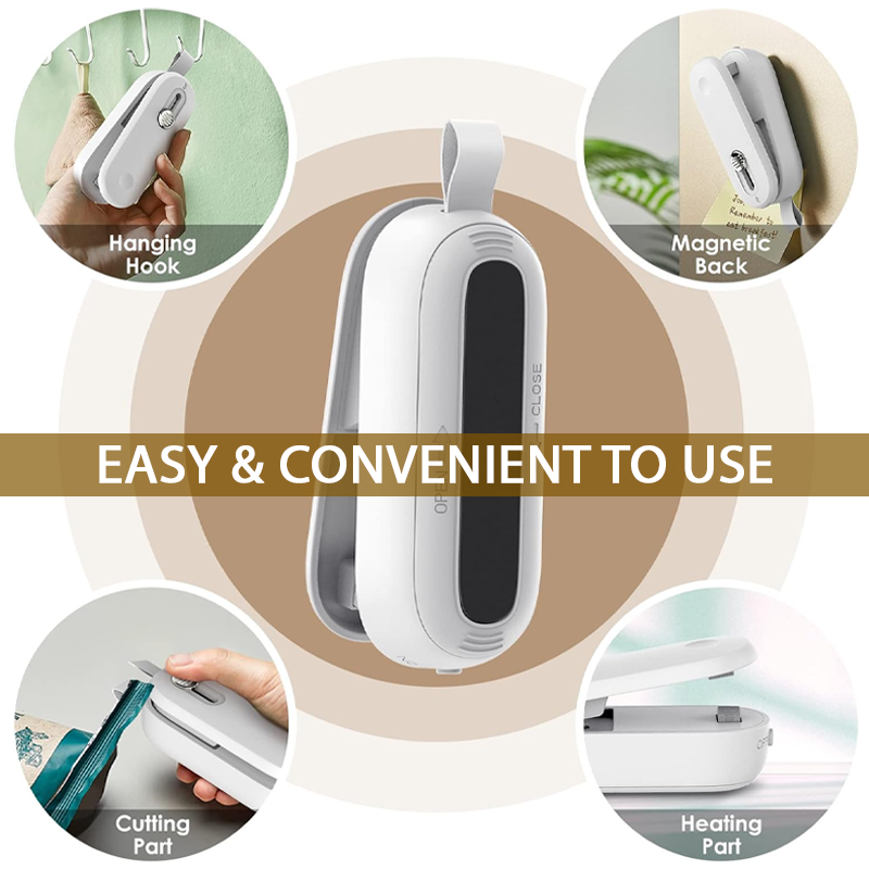 RICPIND™ 2-in-1 Heat Sealer Cutter