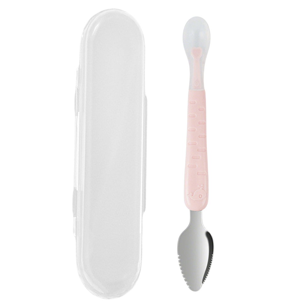 RICPIND® Dual-End Baby Fruit Scraper Spoon