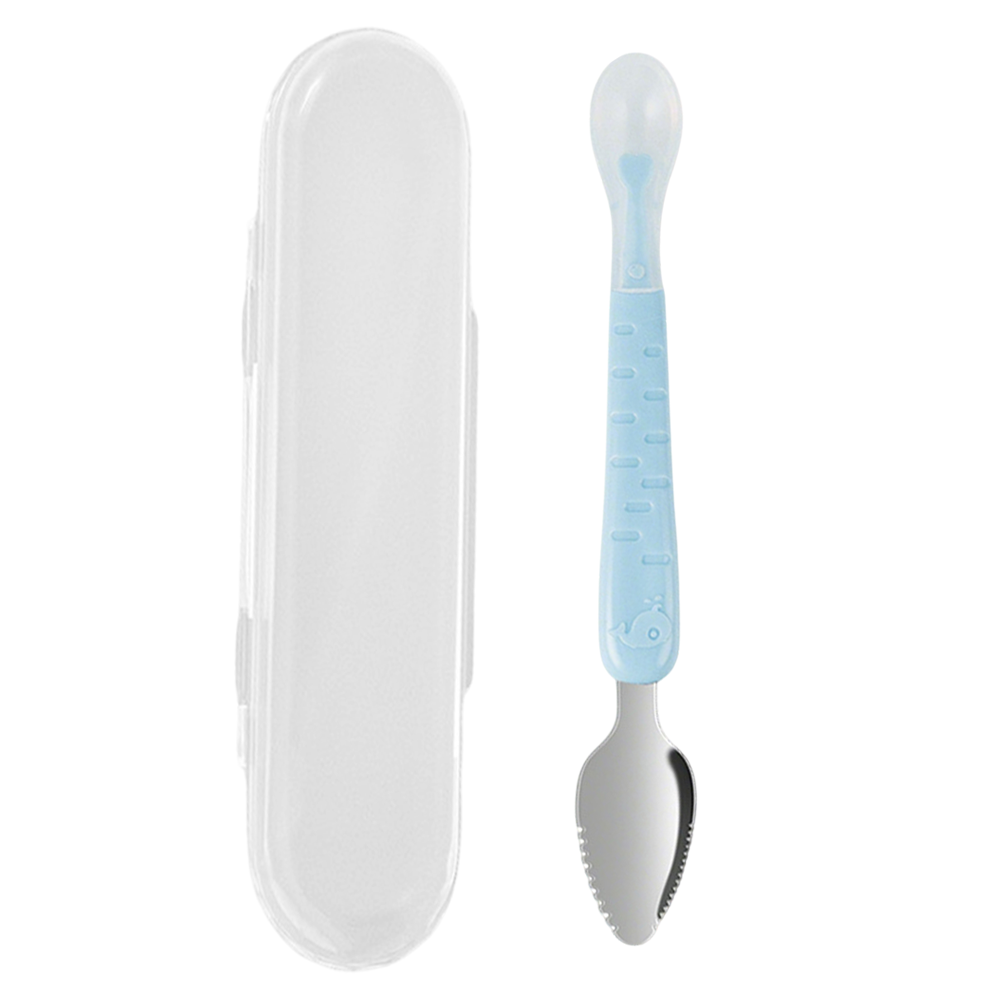 RICPIND® Dual-End Baby Fruit Scraper Spoon