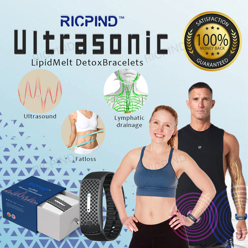 RICPIND™ LipidMelt Ultrasonic DetoxBracelets
