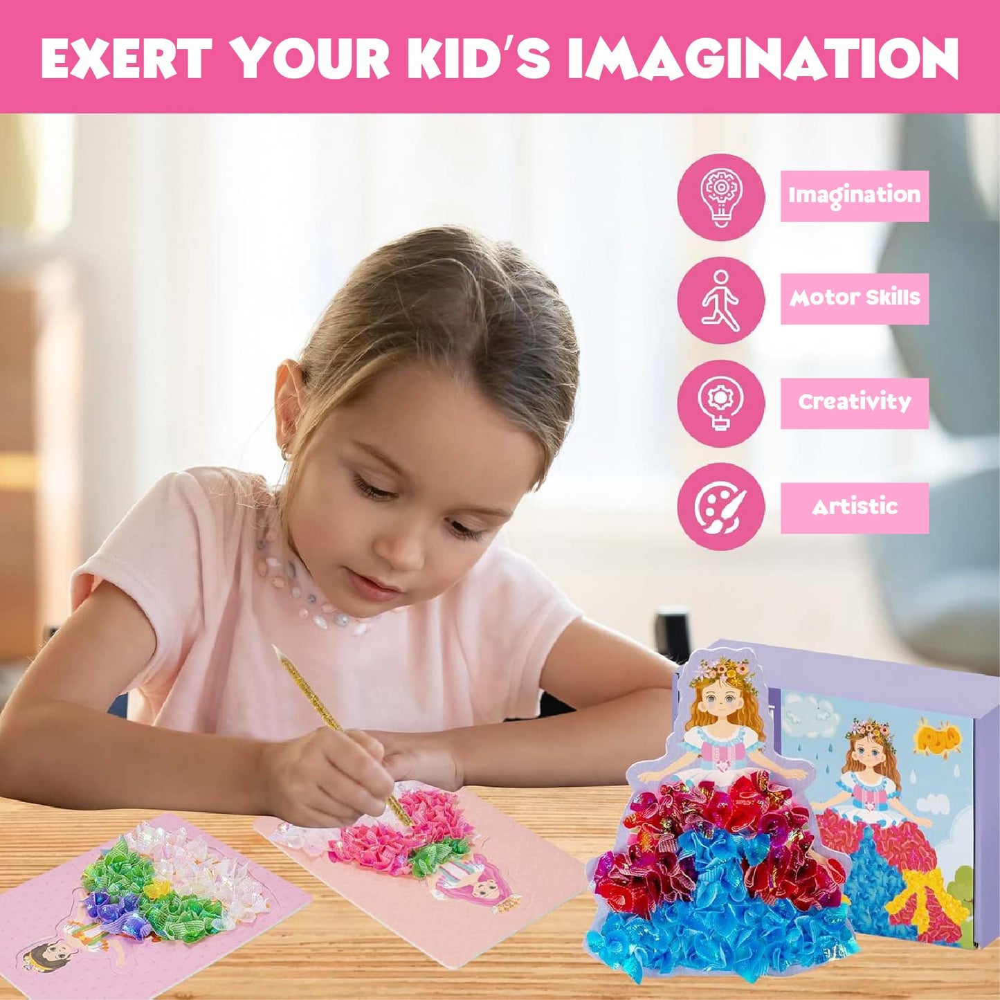 RICPIND™ Magical Princess Poke-In Creations