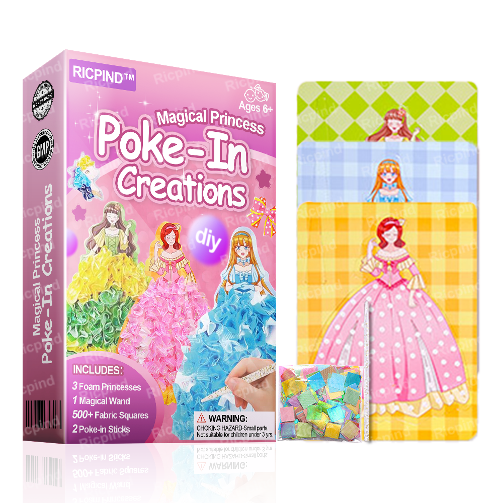 RICPIND™ Magical Princess Poke-In Creations