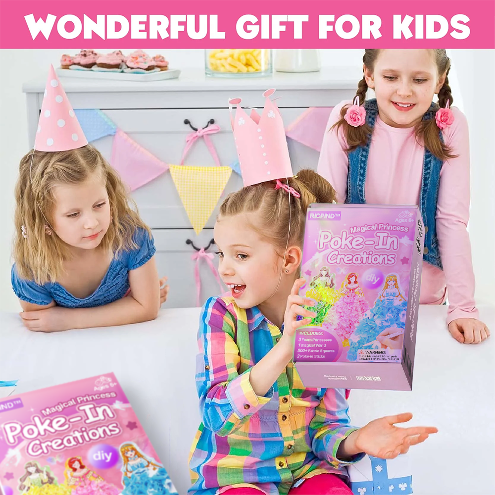 RICPIND™ Magical Princess Poke-In Creations