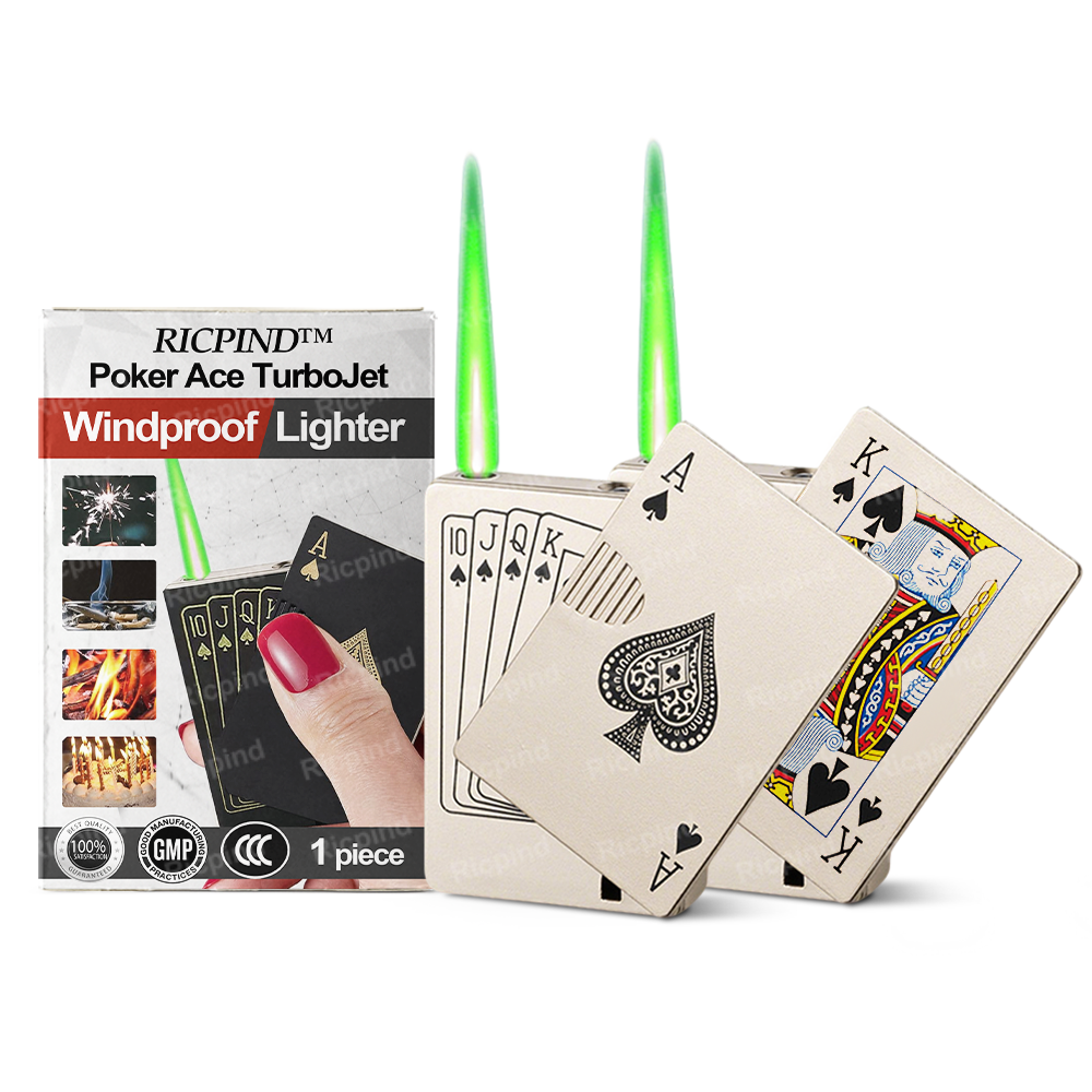 RICPIND™ Poker Ace TurboJet Windproof Lighter