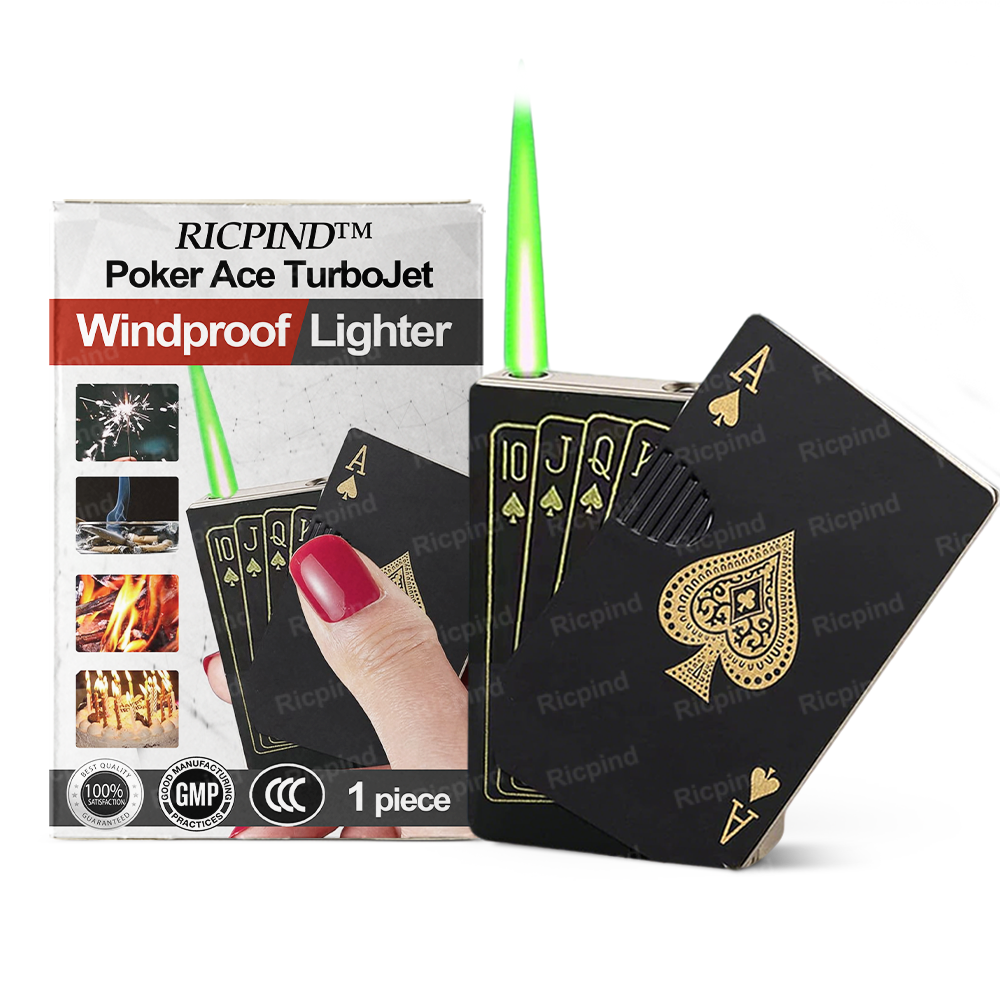 RICPIND™ Poker Ace TurboJet Windproof Lighter