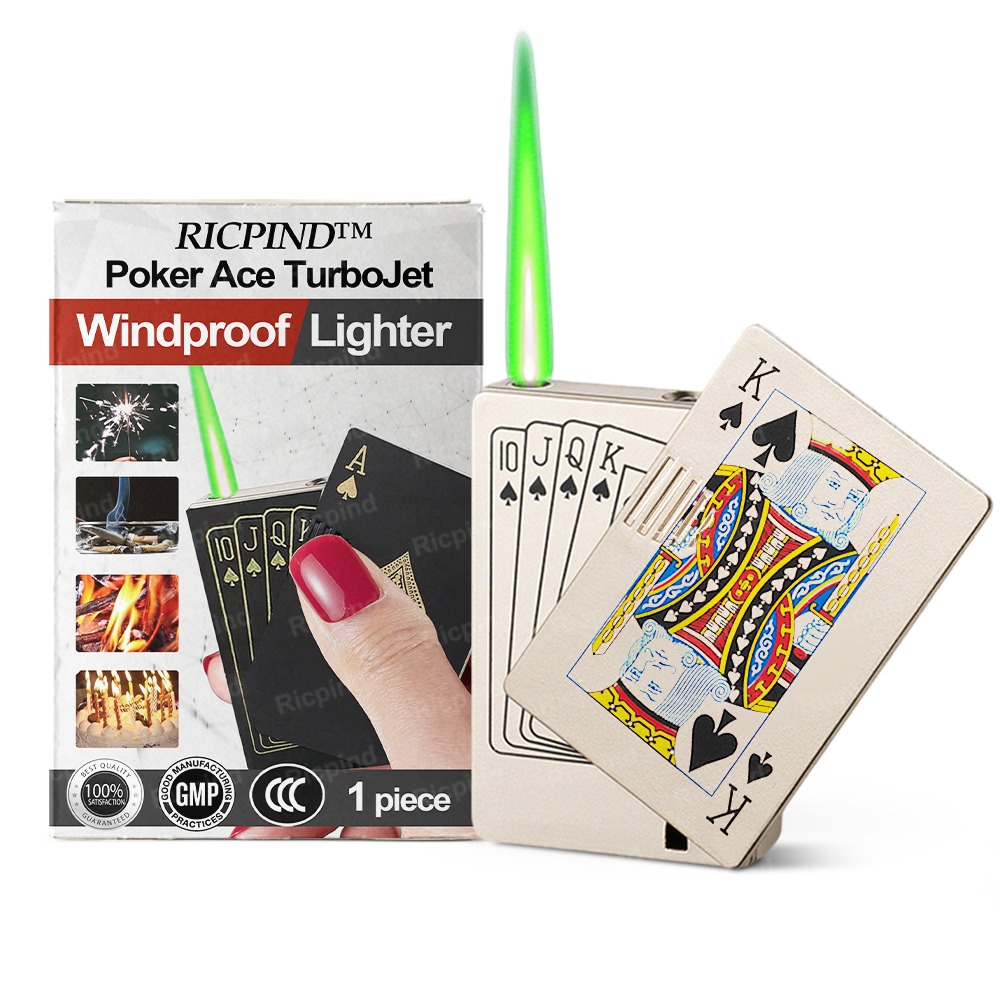 RICPIND™ Poker Ace TurboJet Windproof Lighter
