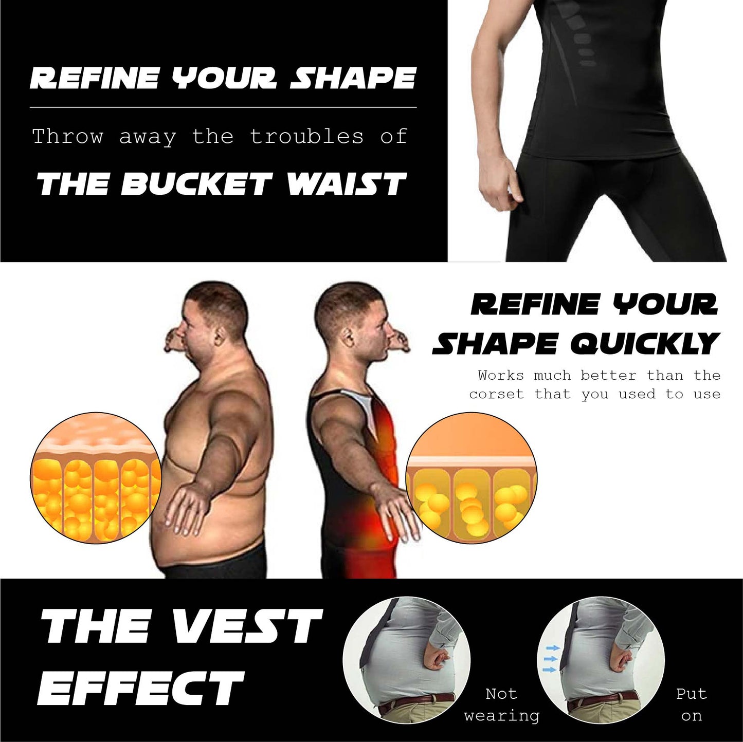 RICPIND™ IONIC Tourmaline PostureCorrector Vest