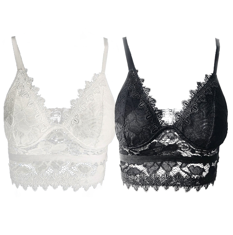 ScupltFitPro™ V-Neck Triangle Push-Up Bra Top