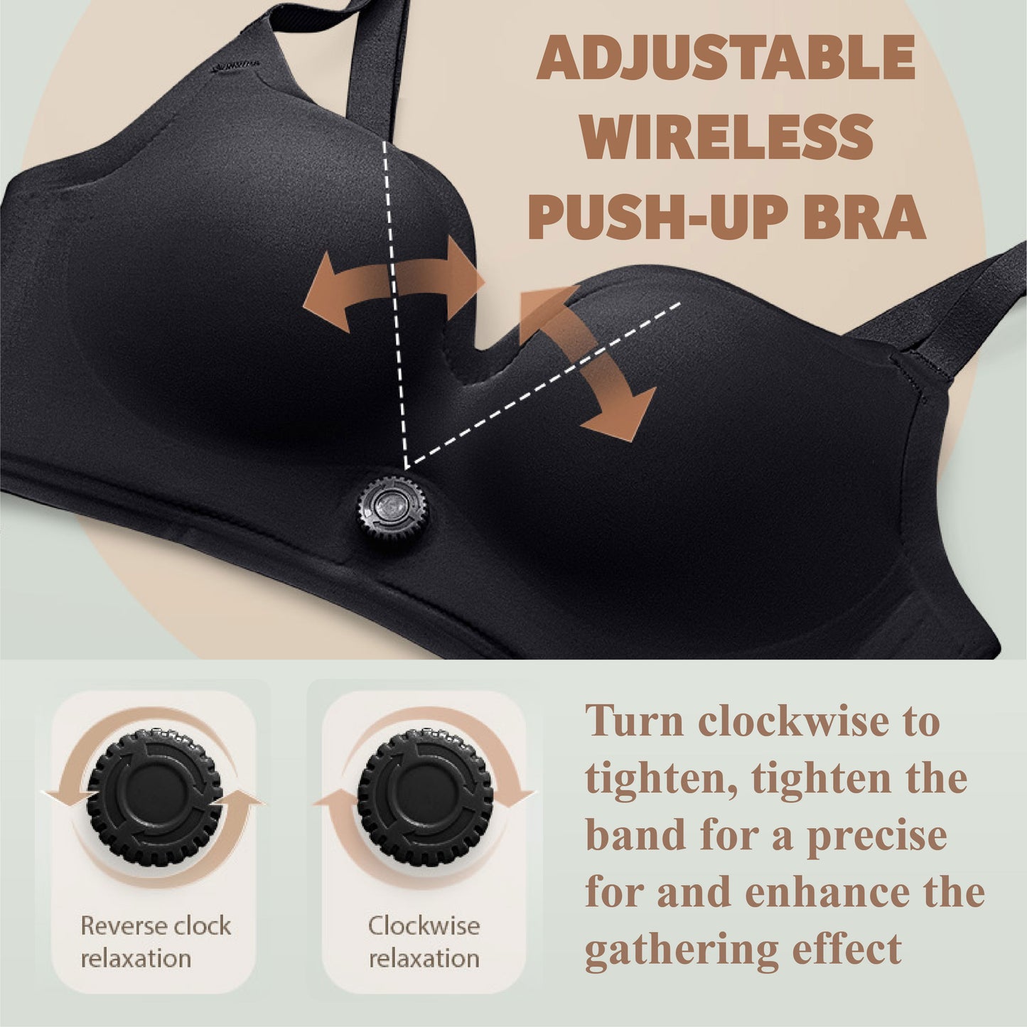 ScupltFitPro™ Adjustable Knob Lifting Bra