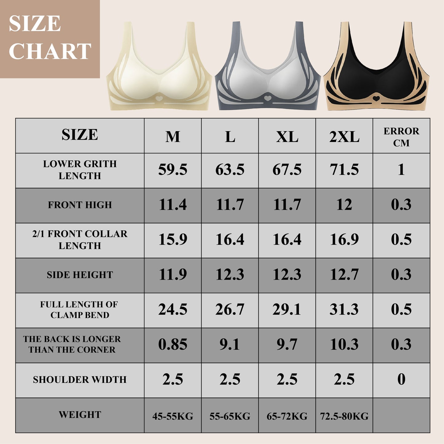 ScupltFitPro™ Full Support lifting Bra