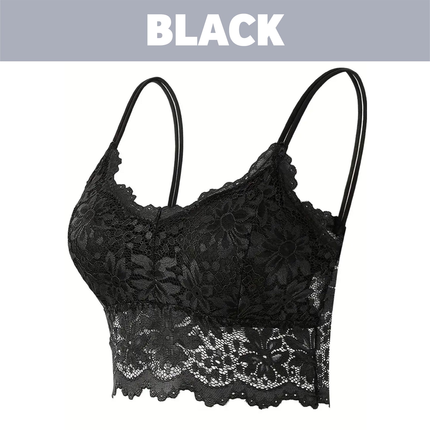 ScupltFitPro™ V-Neck Triangle Push-Up Bra Top