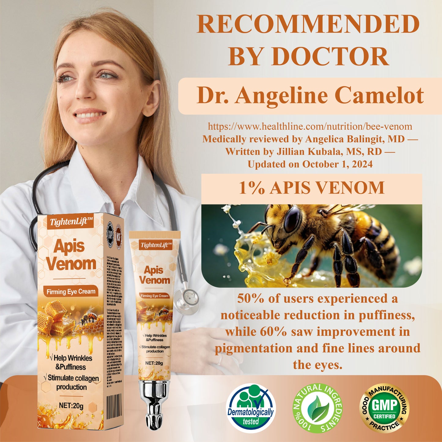 TightenLift™ Apis Venom Firming Eye Cream