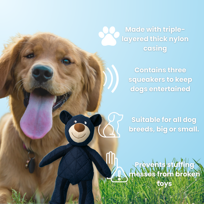 FurryGroom™ Mighty Bear Tough Chewer Buddy