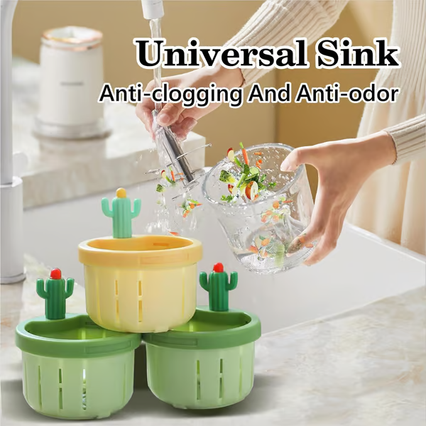 KitchenHarbor™ Cactus Kitchen Sink Drain Strainer