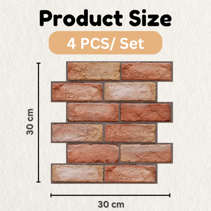HomiEase™ 3D Waterproof Wall Tile Stickers