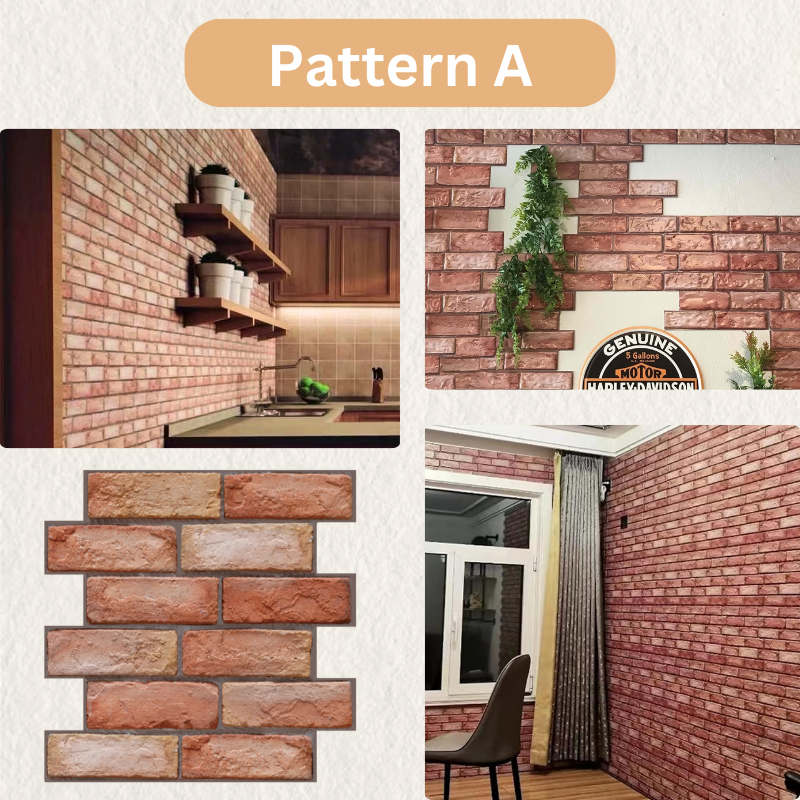 HomiEase™ 3D Waterproof Wall Tile Stickers