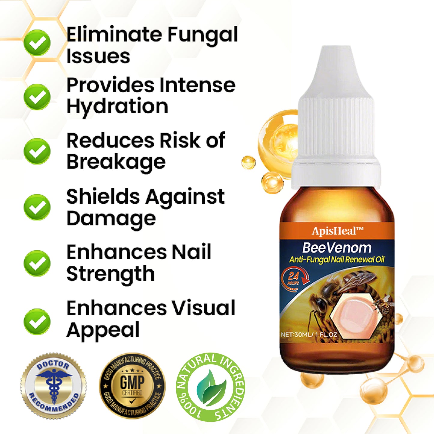 ApisHeal™ BeeVenom Anti-Fungal Nail Renewal Oil