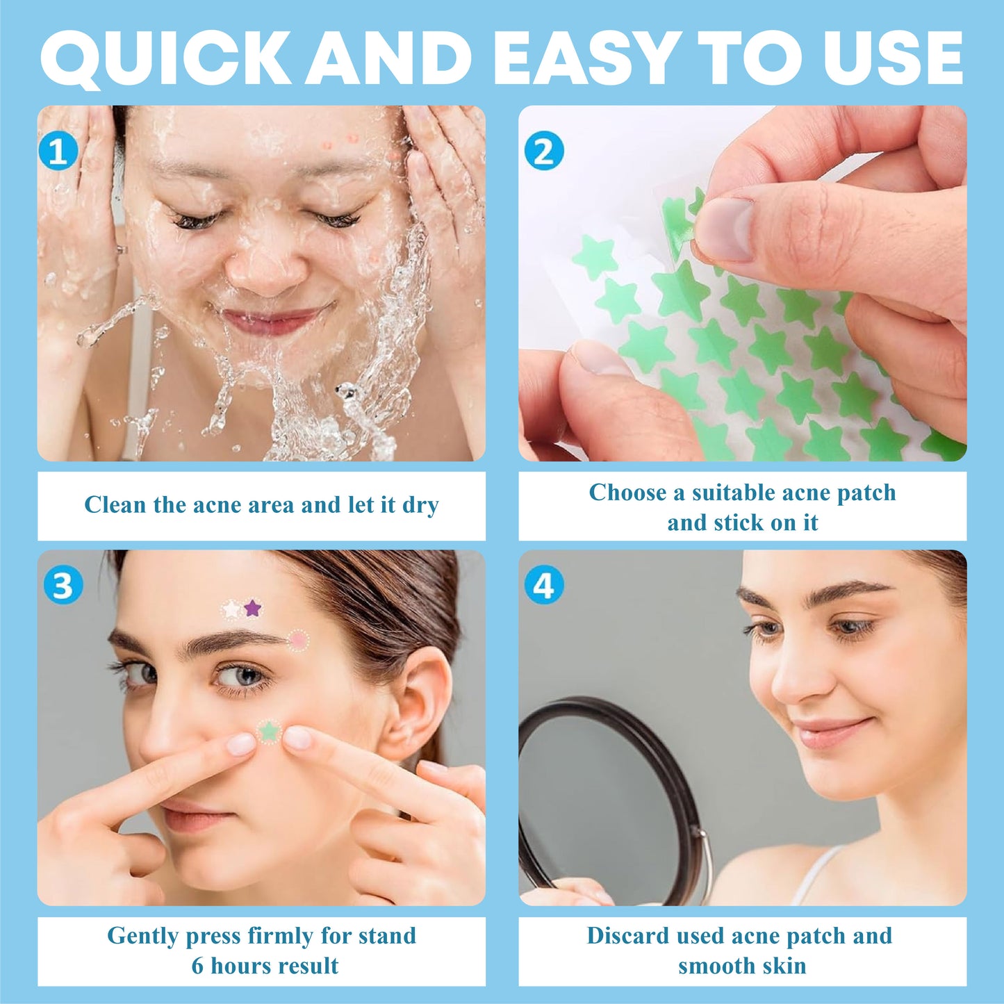 [Official Store] DermaEase™ Acne Skin Tag Removal Star Patches